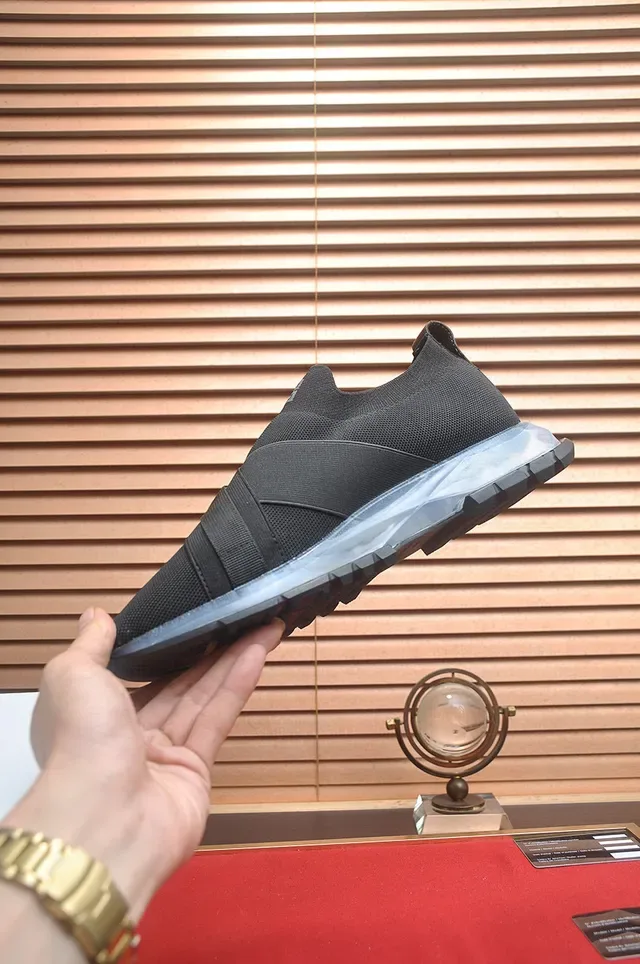 Givenchy Spectre Preto sem cadarços tricot Slip-On Lifestyle Sneakers 5