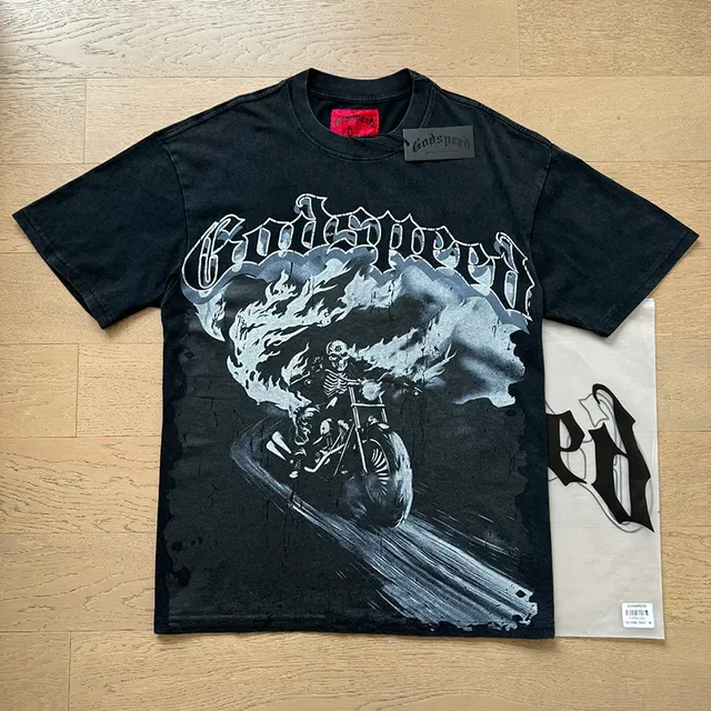 Godspeed Graphic Print Oversized T-Shirt 6