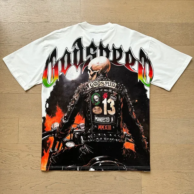 T-shirt Oversize Imprimé Graphique Godspeed 7