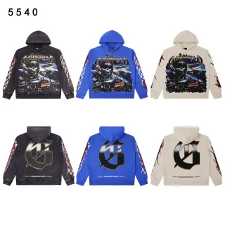 Godspeed Racing Graphic Black Blue Hoodie