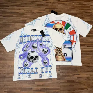 Godspeed World Cup 2026 Graphic Print T-Shirt