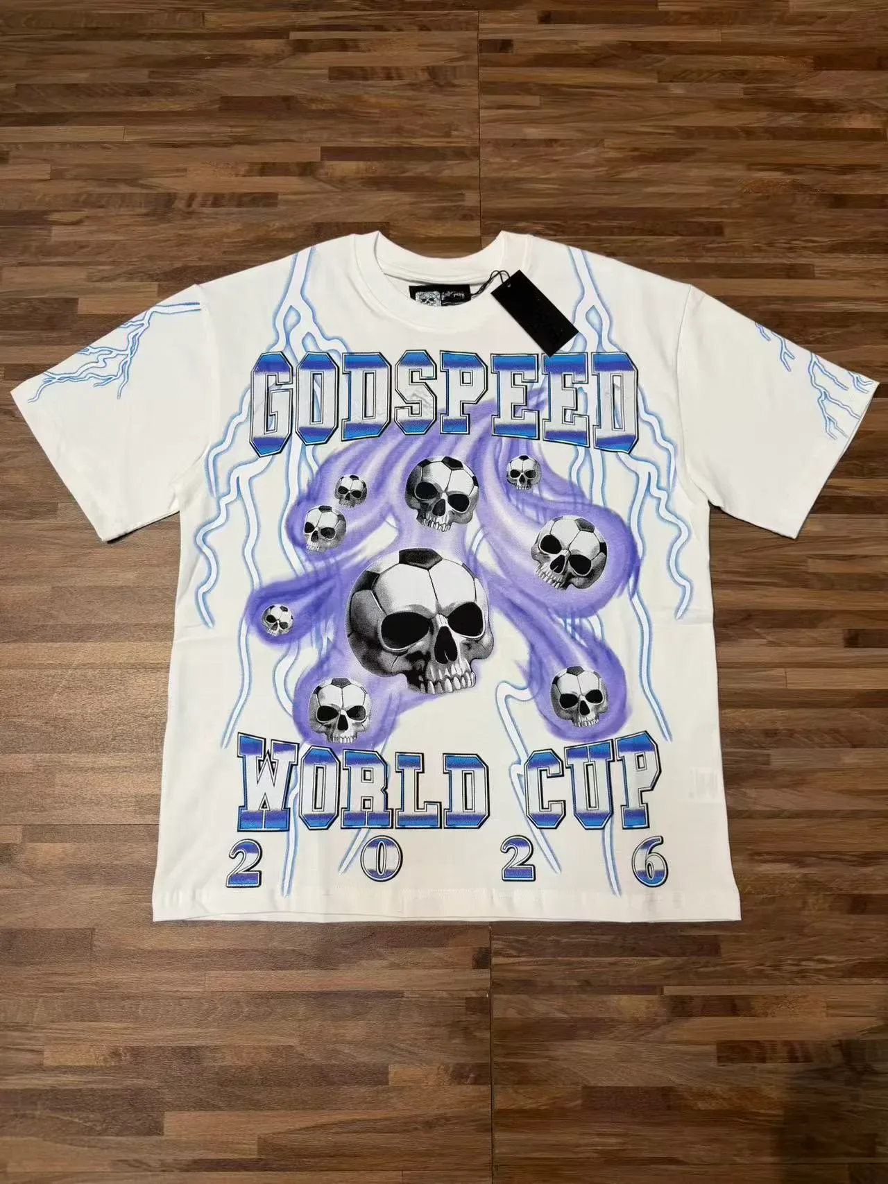 Godspeed World Cup 2026 Graphic Print T-Shirt 5