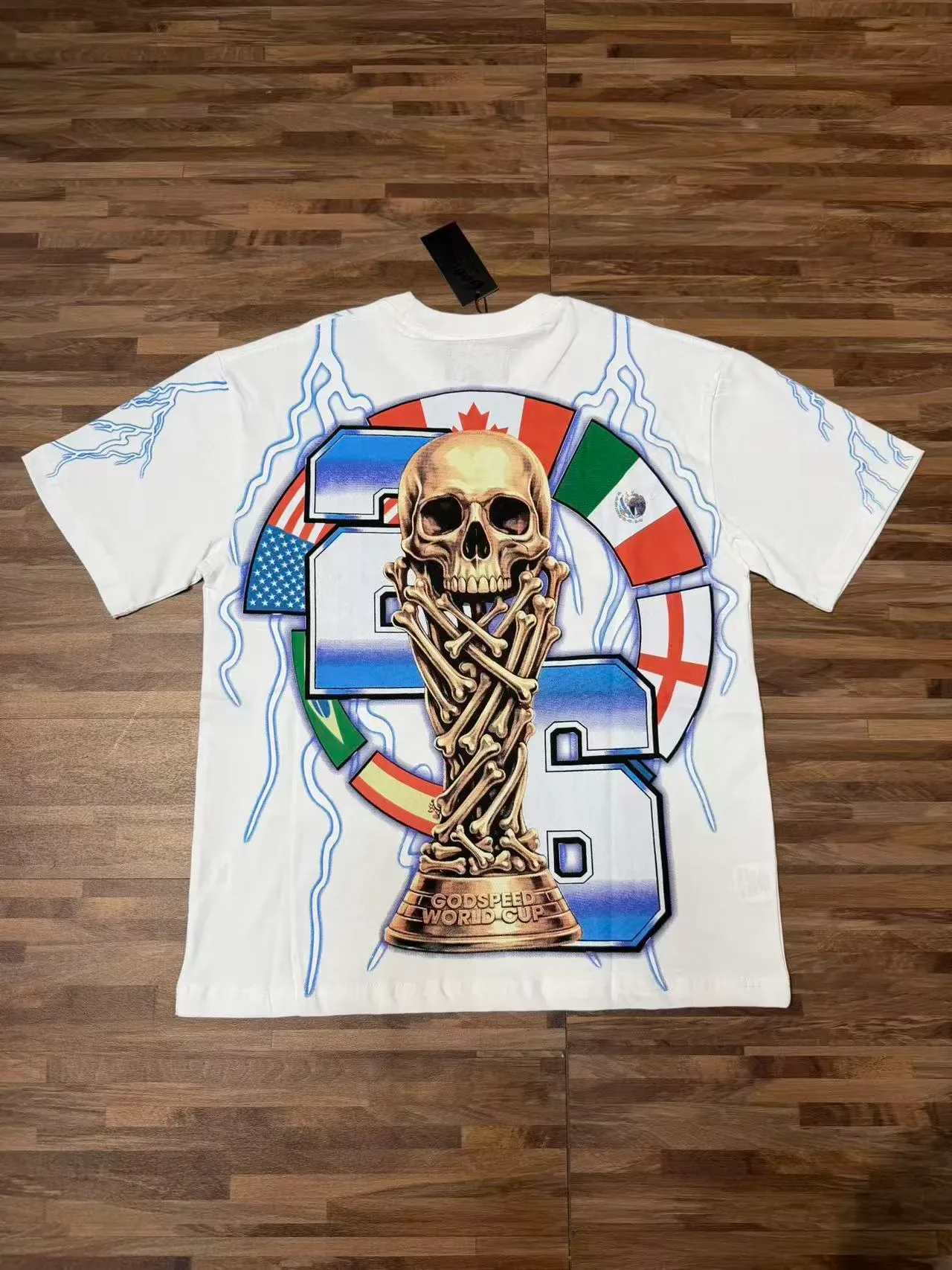 Godspeed World Cup 2026 Graphic Print T-Shirt 6