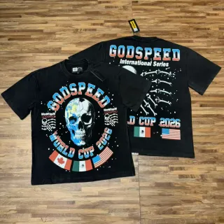 Godspeed World Cup 2026 Skull Graphic T-Shirt