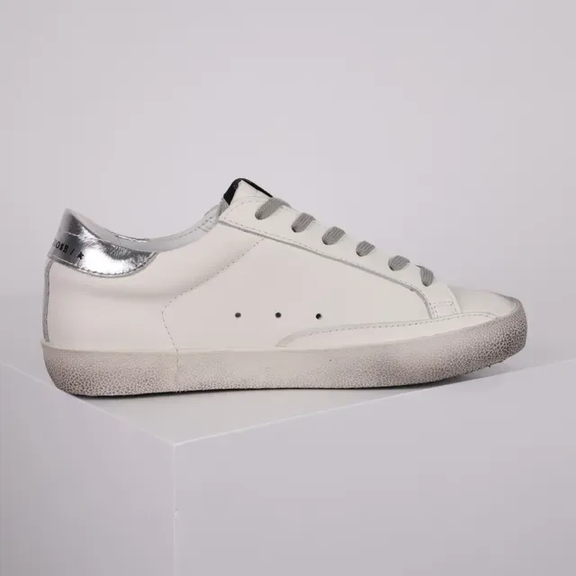 Golden Goose Superstar Off-White नجم لامع حذاء رياضي أسلوب حياة 7