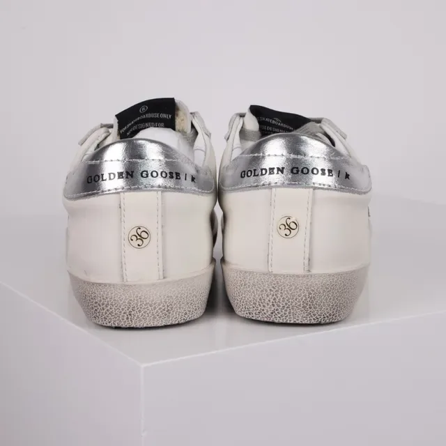 Golden Goose Superstar Off-White नجم لامع حذاء رياضي أسلوب حياة 8