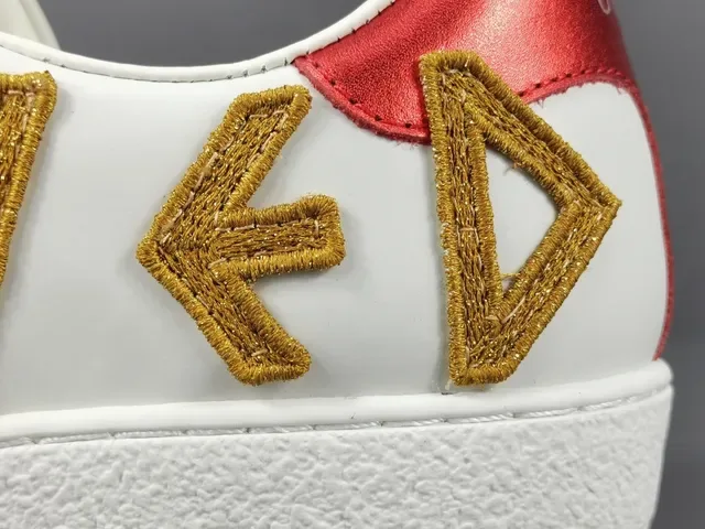 Gucci Ace Loved White Red Navy Web Lifestyle Sneakers 2