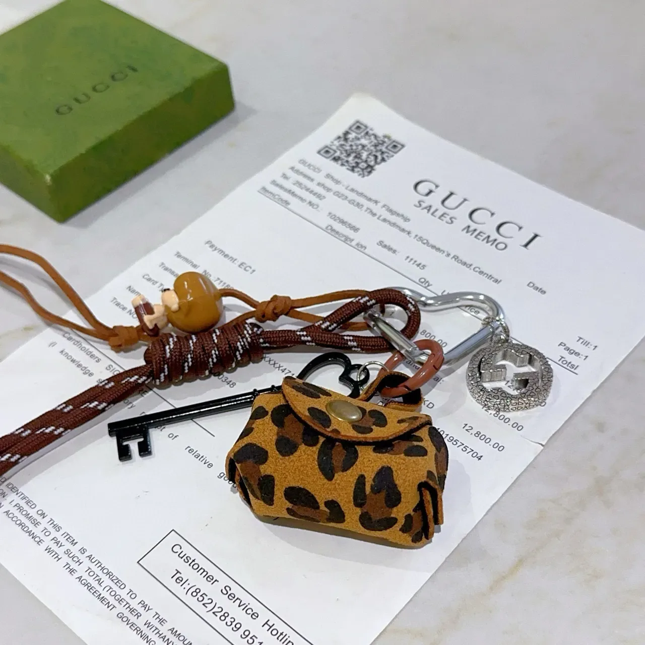 Gucci GG Monogram বেইজ ব্রাউন ক্যানভাস লেদার ট্রিম হ্যান্ডব্যাগ 3