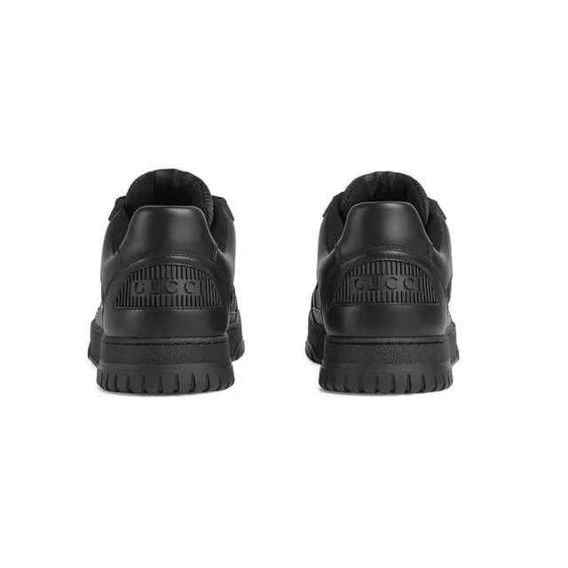 Gucci Chaussures Lifestyle Embout Perforé Monochrome Noir 3