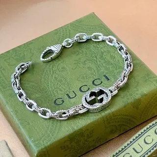 Gucci GG Marmont Interlocking GG سوار كريستال