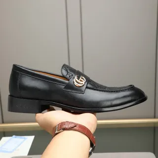 Mocasín Gucci Horsebit 1955 Negro de Cuero