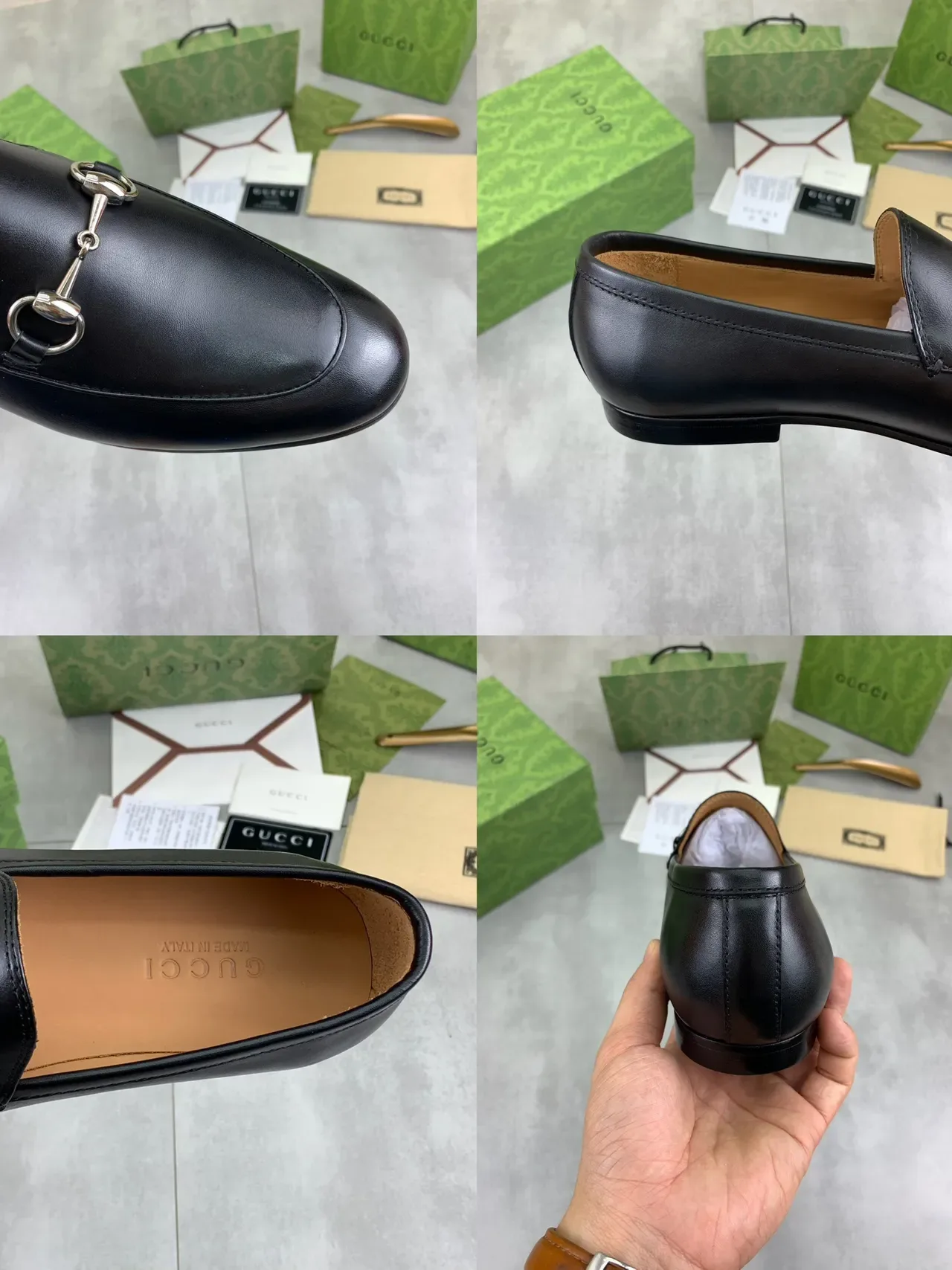 Gucci Horsebit 1955 Mocassins Horsebit en Cuir Noir 3