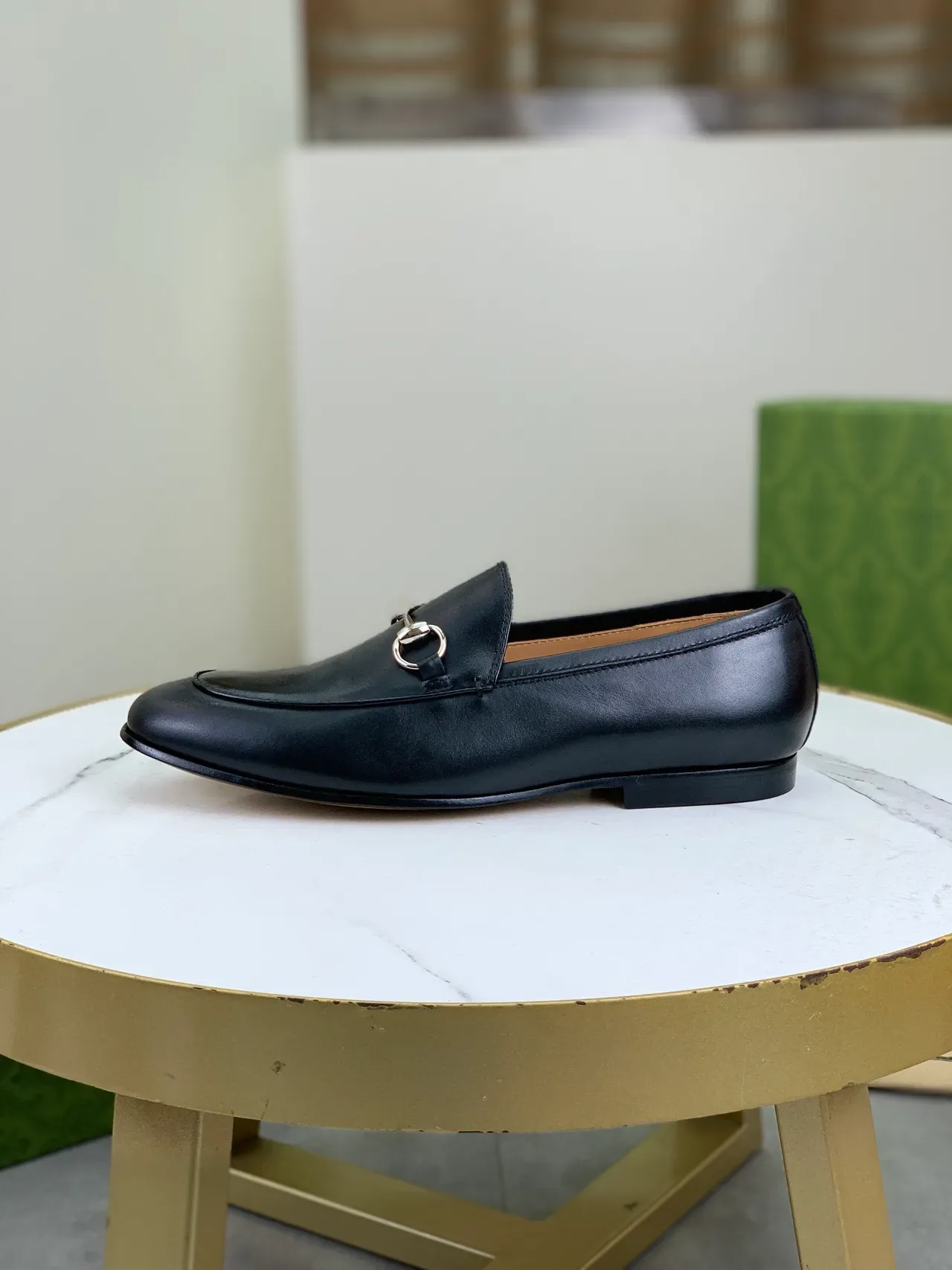 Gucci Horsebit 1955 Mocassins Horsebit en Cuir Noir 6