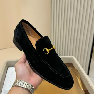 Gucci Horsebit 1955 কালো সুড লোফার