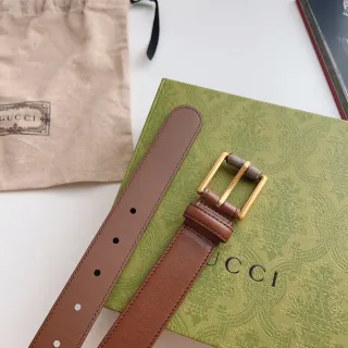 Gucci Horsebit 1955 Ceinture en cuir marron