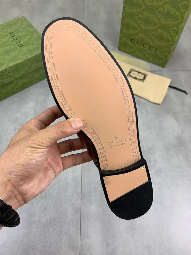 Gucci Horsebit 1955 Mocassim de couro marrom com mors Horsebit 3