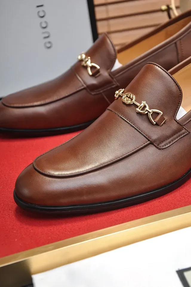 Gucci Horsebit 1955 Brown Leather Horsebit Loafers 2