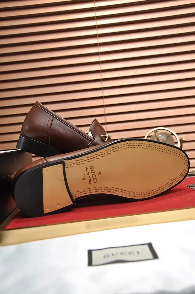 Gucci Horsebit 1955 Brown Leather Horsebit Loafers 3