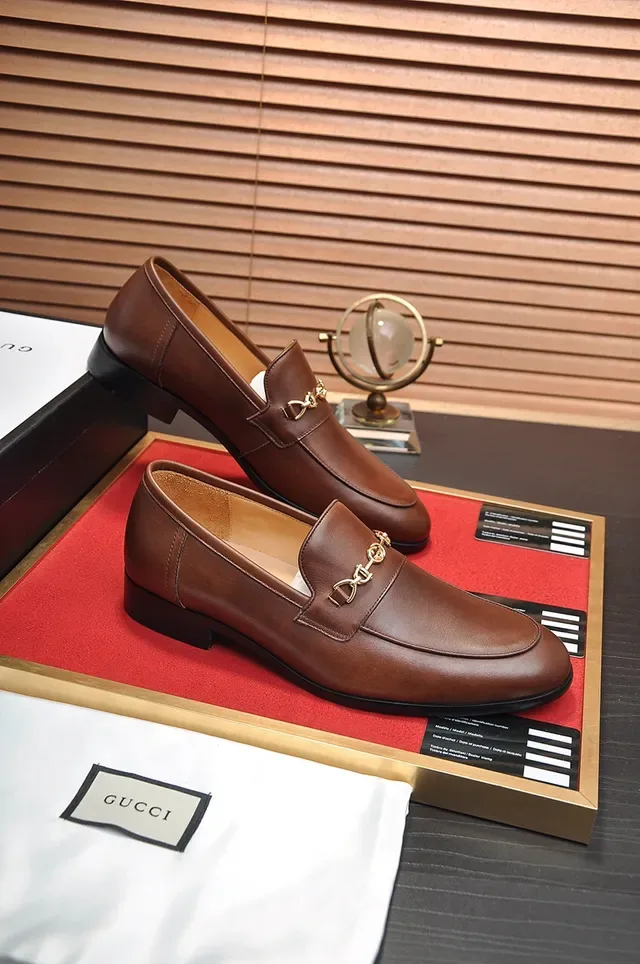 Gucci Horsebit 1955 Brown Leather Horsebit Loafers 4