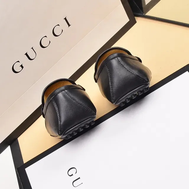 Gucci Horsebit 1955 Mocasines Gris y Negro GG Monogram 2