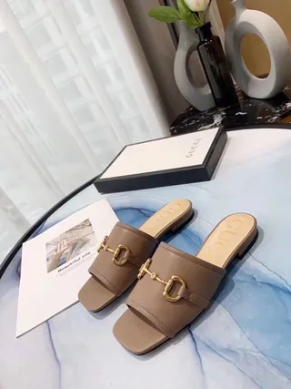 Gucci Horsebit 1955 Cuero Tan Zapatillas con Hebilla Horsebit 6
