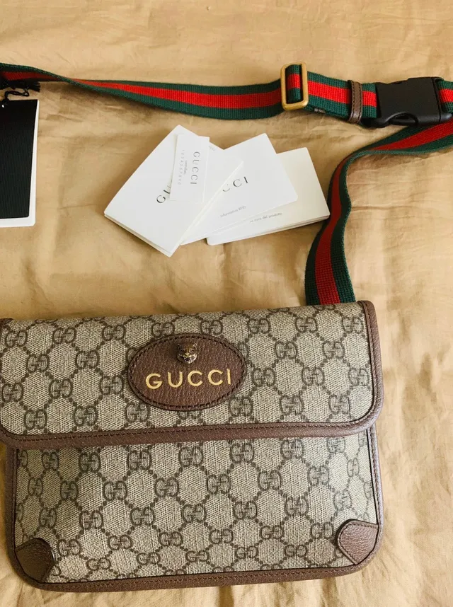 Gucci Ophidia GG Monogram حقيبة كتف مع طية 3