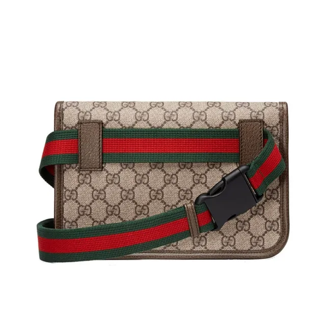 Gucci Ophidia GG Monogram حقيبة كتف مع طية 8
