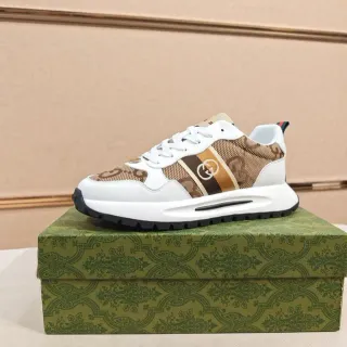 Gucci Rhyton Monogram Canvas Web Stripe Lifestyle Sneakers — Gucci Lifestyle Sneakers photo from the Yupoo catalog