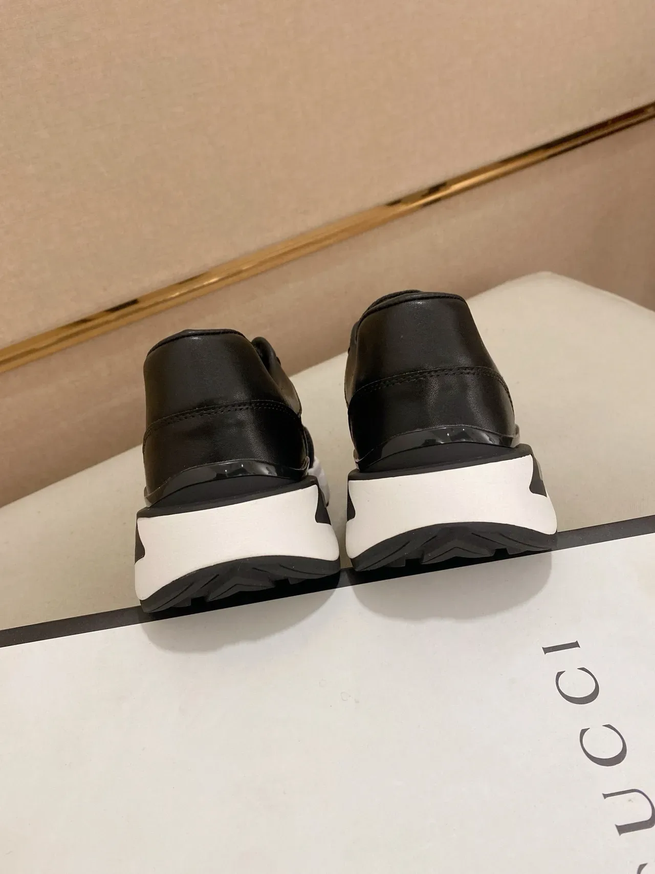 Gucci Screener Preto Verde Vermelho Web Lifestyle Sneakers 8