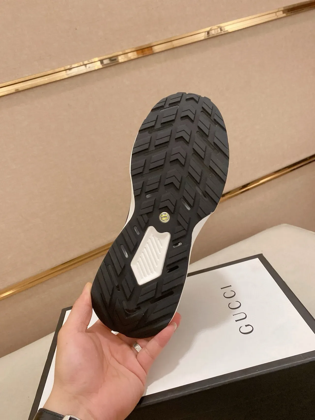 Gucci Screener Preto Verde Vermelho Web Lifestyle Sneakers 9