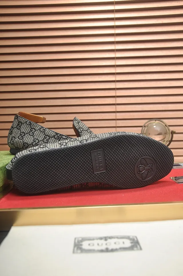 Gucci Screener GG Monogram Jacquard Loafers 3