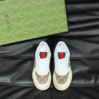 Gucci Screener GG Monogram Web Stripe zapatillas lifestyle