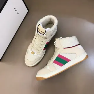 Gucci Screener Off-White Web Stripe Zapatillas Lifestyle