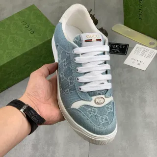 Gucci Tennis 1977 GG Monogram ডেনিম লাইফস্টাইল স্নিকার্স