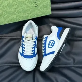 Gucci Tennis 1977 Zapatillas Lifestyle Blancas y Azules