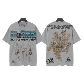 Hellstar All Stars Go To Heaven Graphic Oversized T-Shirt