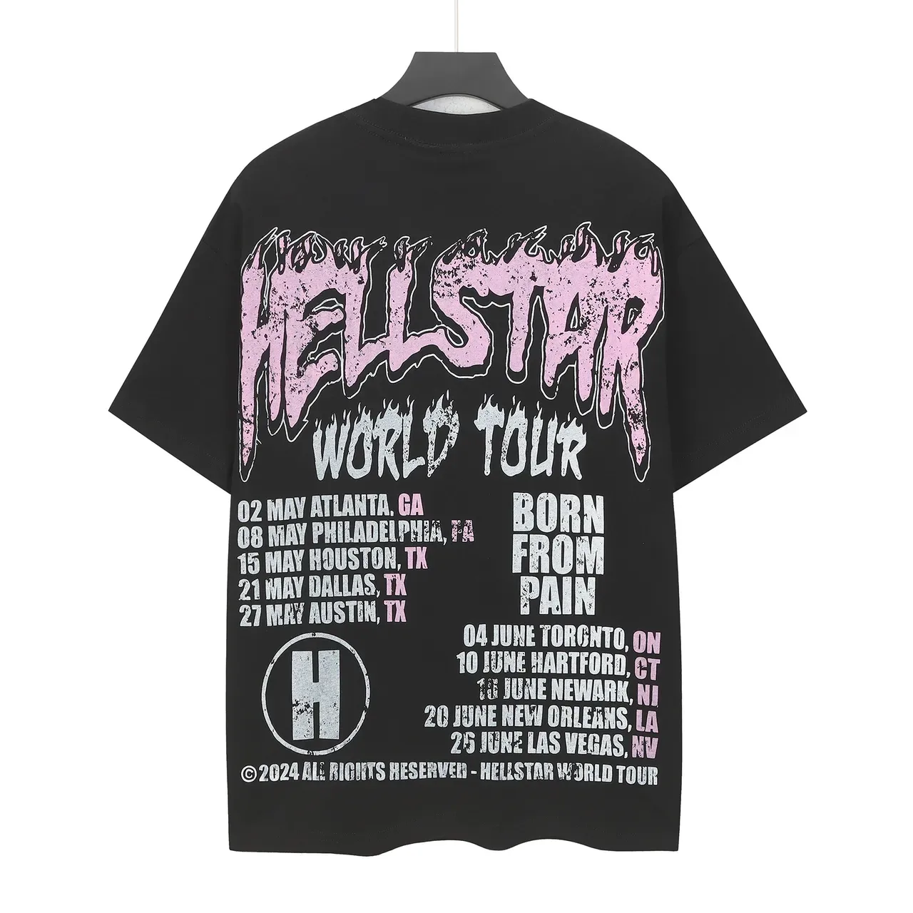 T-shirt graphique Hellstar Born From Pain 3
