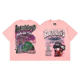 Hellstar Brainwashed 3005 World Tour Graphic T-Shirt