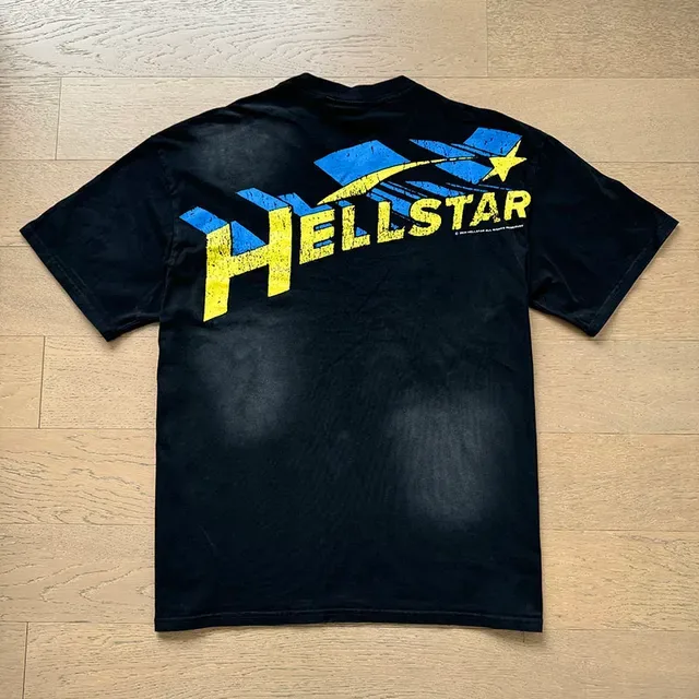 Hellstar Graphic Print Oversized T-Shirt 10