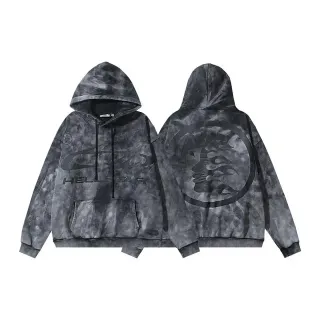 Hellstar Graphic Tie-Dye Oversized Hoodie