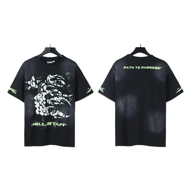 Hellstar Path to Paradise Graphic Oversized T-Shirt 4