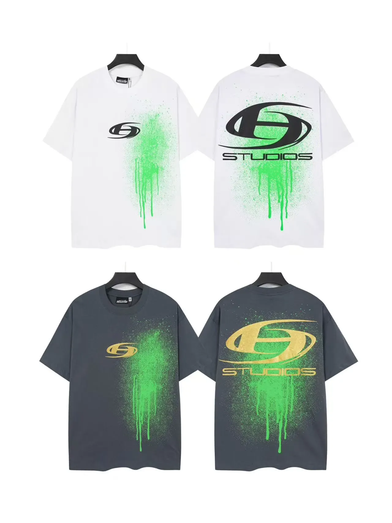 Hellstar Spray-Paint Graphic Logo T-Shirt 2