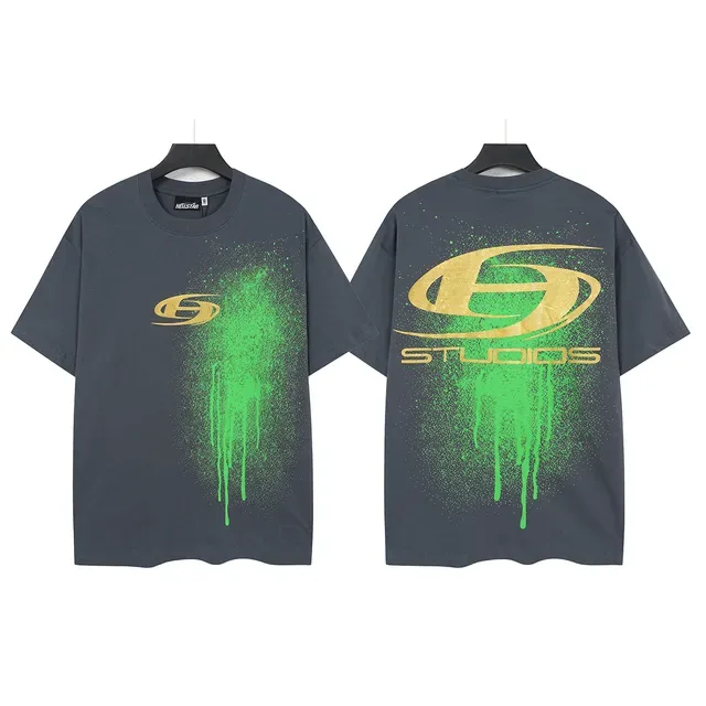Hellstar Spray-Paint Graphic Logo T-Shirt 6