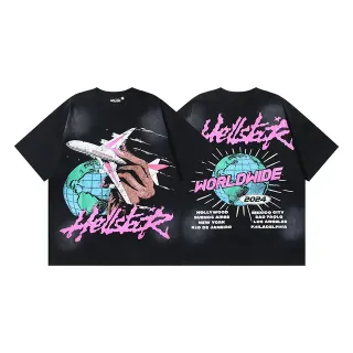 Hellstar Worldwide 2024 Tour Graphic Oversized T-Shirt