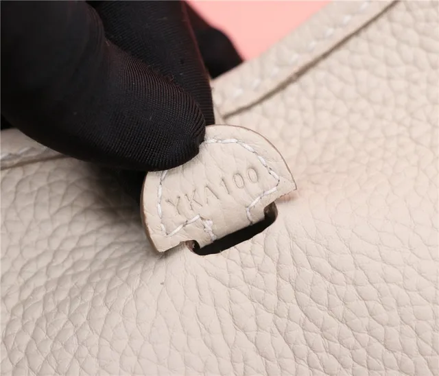 Hermès Evelyne Perforated H Tan कंधे के नीचे का बैग 12