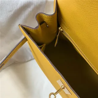 Hermès Kelly Mini 黑色皮革 金色五金配件 托特包 2
