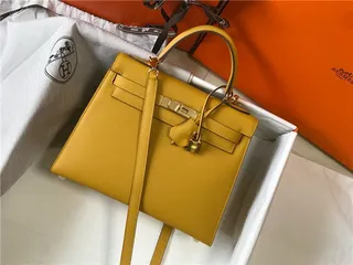 Hermès Kelly Mini 黑色皮革 金色五金配件 托特包 7