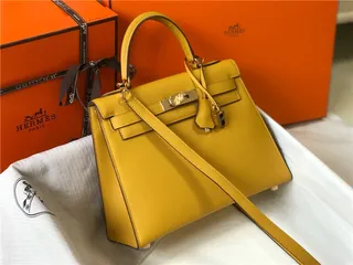 Hermès Kelly Mini 黑色皮革 金色五金配件 托特包 8