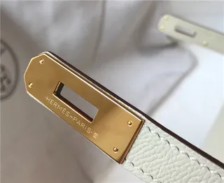 Hermès Kelly Mini 黑色皮革 金色五金配件 托特包 12