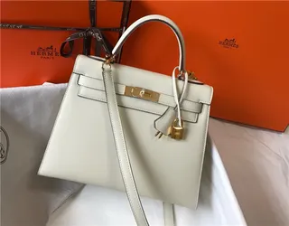 Hermès Kelly Mini 黑色皮革 金色五金配件 托特包 19